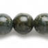 Picture of Porcelain bead round 18-20mm forest green x38cm 