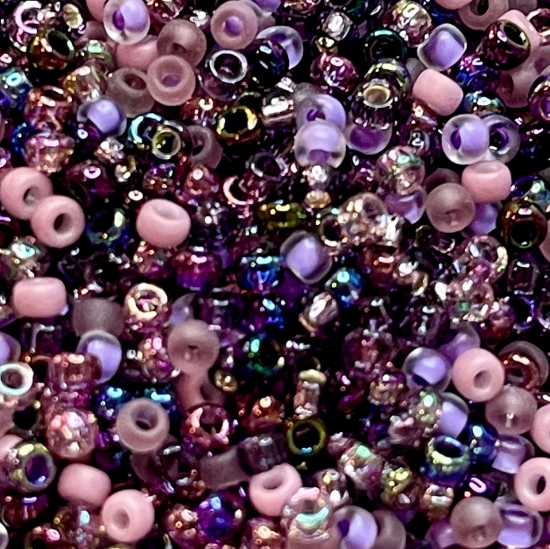 Picture of Miyuki Rocaille 11/0 Mix Lilacs x10g
