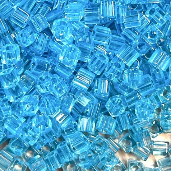 Picture of Miyuki Cubes 3mm SB3-148 Aquamarine x10g