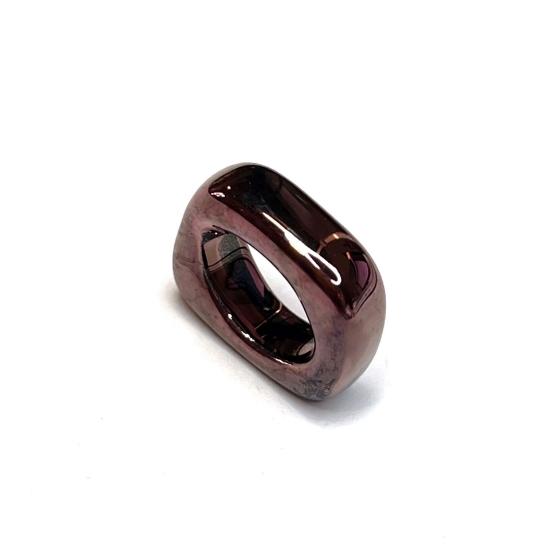 Picture of Greece Ceramic Spacer 18x15x15mm Antique Copper x1