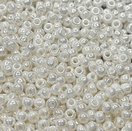Picture of Miyuki Rocaille 8/0 591 Pearl Ceylon x10g
