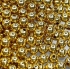Picture of Brass Bead 5mm round Gold Plated x100