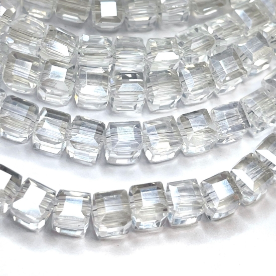Picture of Glass Cube 6mm Crystal Luster x57cm
