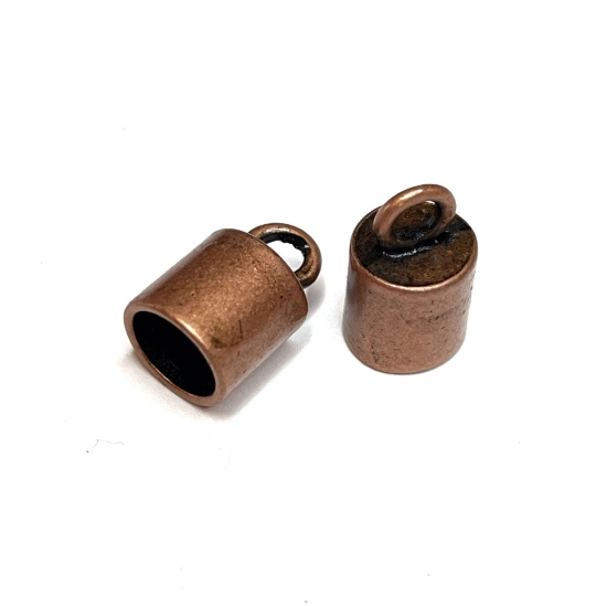 Picture of End Cap w/ Loop Ø8mm Copper x2