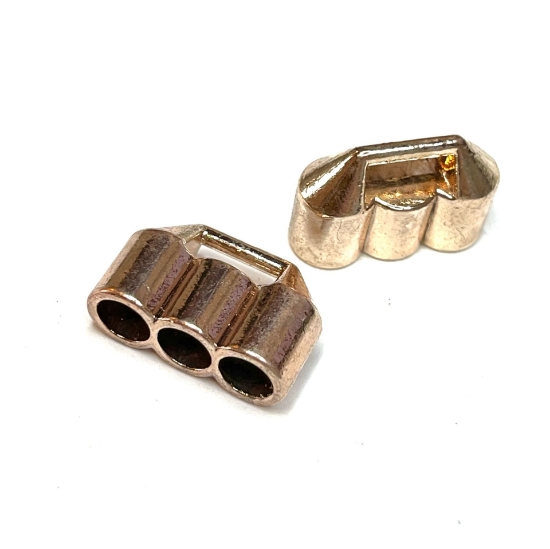 Picture of End Cap Triple w/ Loop Ø6mm Rose Gold x2