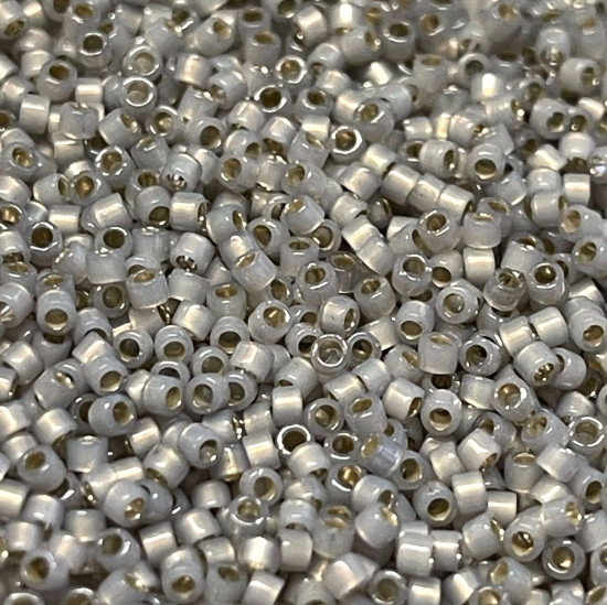 Picture of Miyuki Delica 11/0 DB1455 Silver Lined Light Smoke Opal x10g