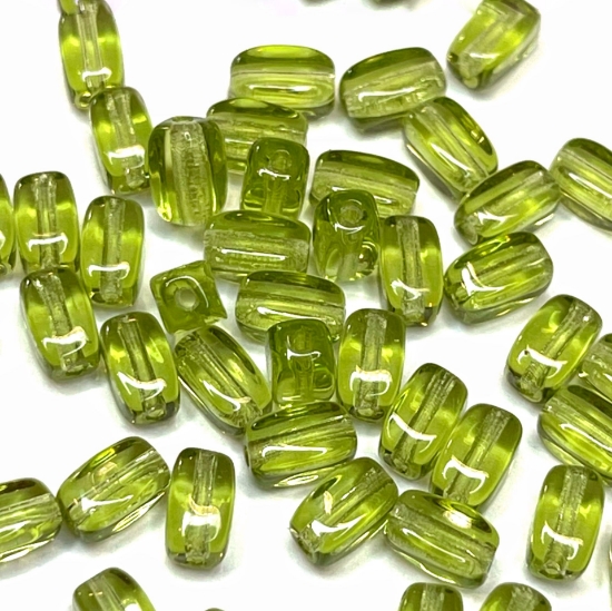 Picture of Square Oval 6x3.5mm Olivine x25