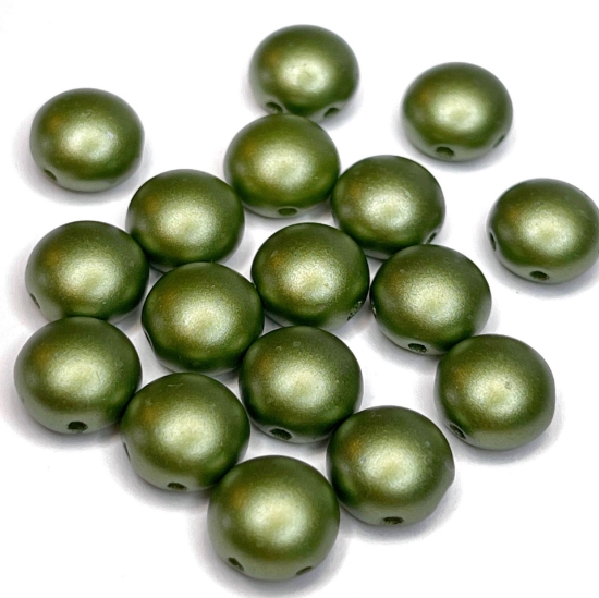 Picture of Candy Beads 8mm Pastel Olivine x10