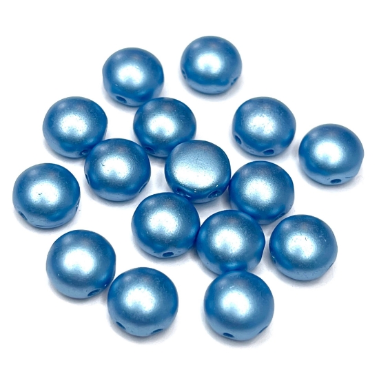 Picture of Candy Beads 8mm Pastel Turquoise x10