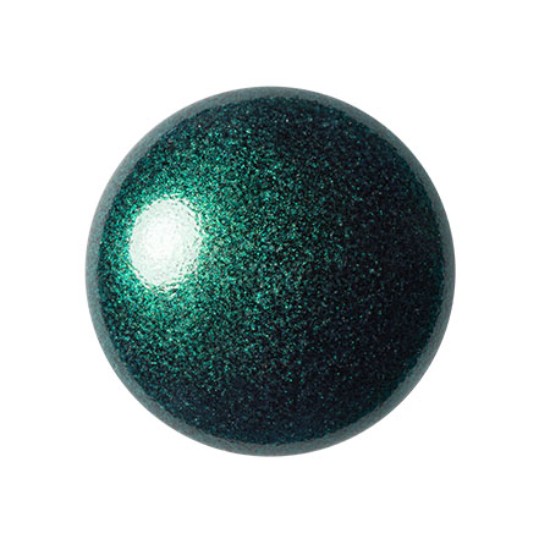 Image de Cabochons par Puca® 18mm Metallic Mat Green Forest x1