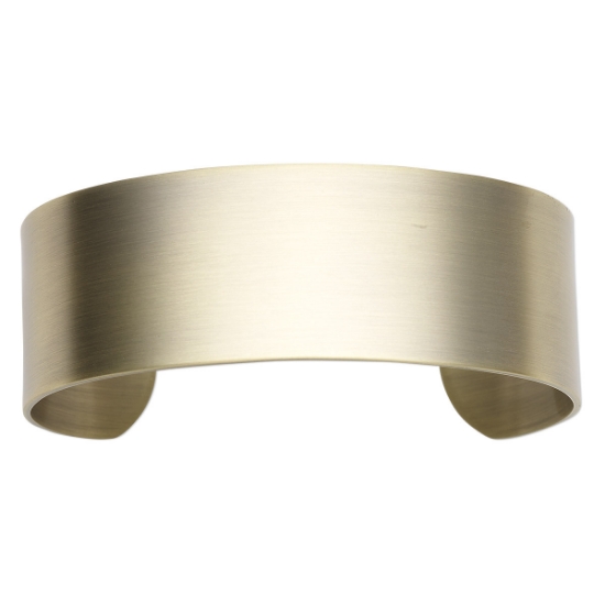 Picture of Cuff Bracelet 25mm 16c5cm Antique Gold Plated x1