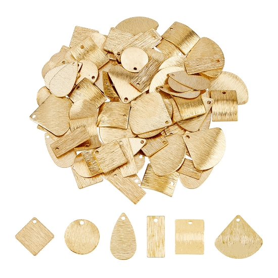 Picture of Pendant Mix raw brass x96