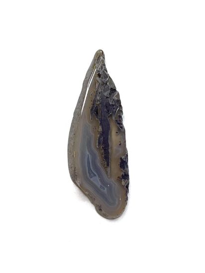 Picture of Agate Sliced Geode 7x6cm Grey x1