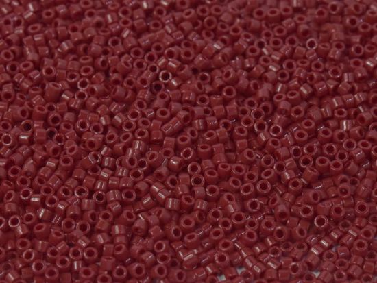 Picture of Miyuki Delica 11/0 DB1140 Opaque Cherry Red x10g