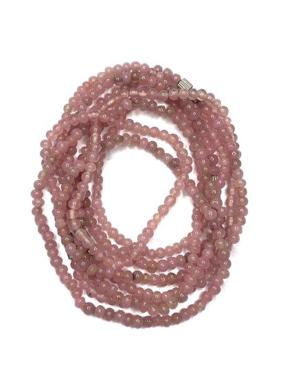 Picture of Glass beads Round 4mm Vintage Rose x38cm