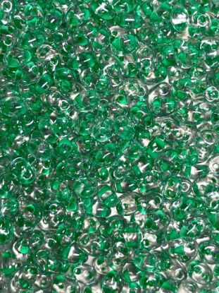 Image de Preciosa Twin Beads 2.5x5mm  Crystal Light Green Color Lined x10g