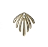 Picture of Charm Fringe 22x19mm Gold Tone x1