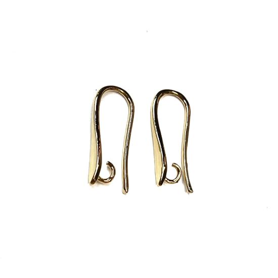 Picture of Earwire Hook 19m 18kt Gold Plated x2
