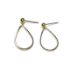 Picture of Stainless Steel Ear Stud ball 4mm w/ loop Gold x10