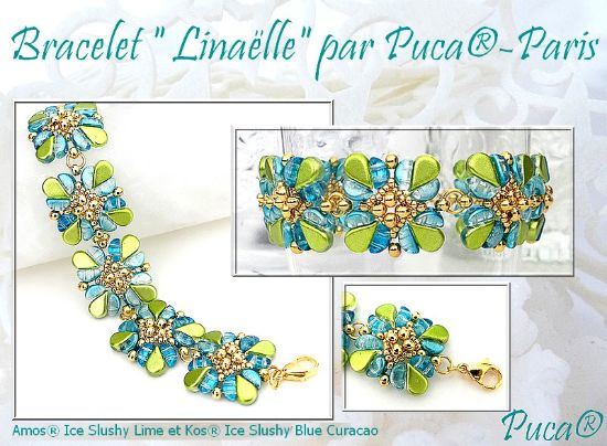 Picture of Armband "Linaëlle" par Puca – Instant Download or Printed Copy