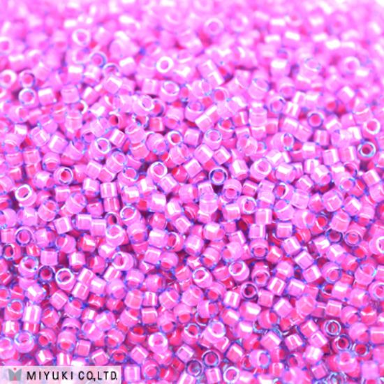 Picture of Miyuki Delica 11/0 DB2048 Luminous Pink Tafy x10g