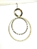 Picture of Premium Ear wire Circle 13mm Gold Plated x2