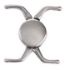 Picture of Cymbal - Kissamos II Delica Magnetic Clasp 30x10mm Silver Plate x1