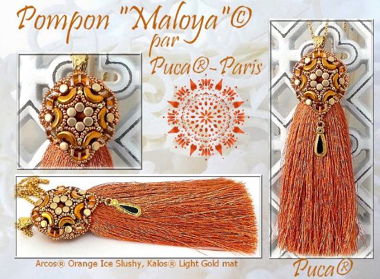 Picture of Pompon « Maloya » - Instant Download of Printed Copy 