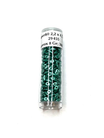 Picture of Super8® 2,2 x 4,7mm Metallic Emerald x8g