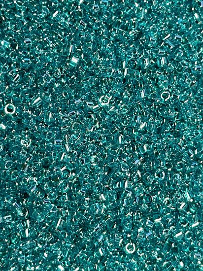 Picture of Miyuki Delica 11/0 DB1228 Transparent Caribbean Teal Luster x10g