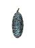 Picture of Vintage Bohemian Pendant 40x18mm oval Blue x1