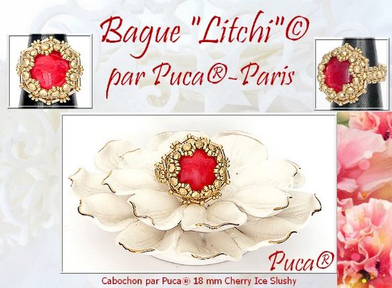 Picture of Ring « Litchi » © par PUCA® – Instant Download or Printed Copy