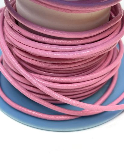 Picture of Leather Cord  2.5mm Pink x1m