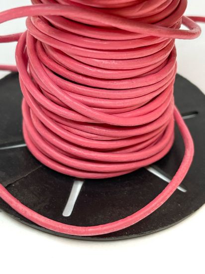 Picture of Leather Cord  2.5mm Warm Pink x1m