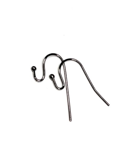 Picture of Ear wire Ball End 22mm Gunmetal x50