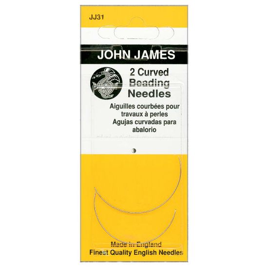 Picture of John James Curved Beading Needle x2