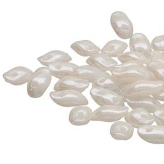 Picture of Wave 3x7mm Chalk White Luster x5g