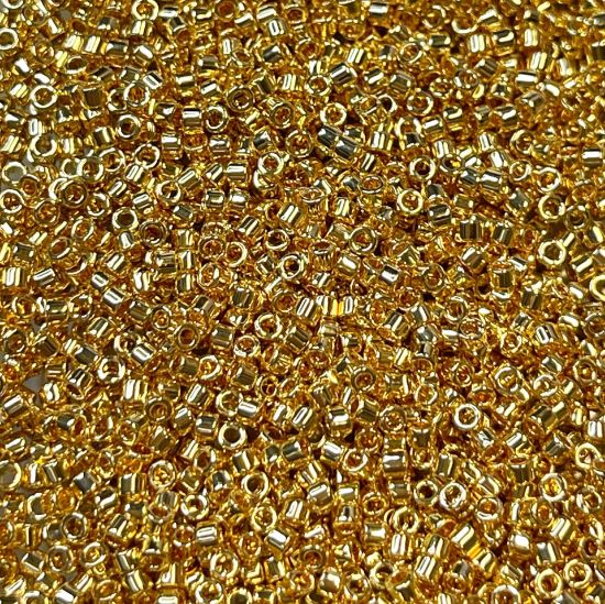 DB-031 Delica Seed Beads 11/0 24K Gold Plated