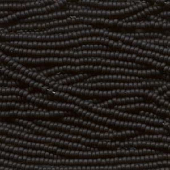 Picture of Czech Seed Beads 11/0 Jet x6 strands