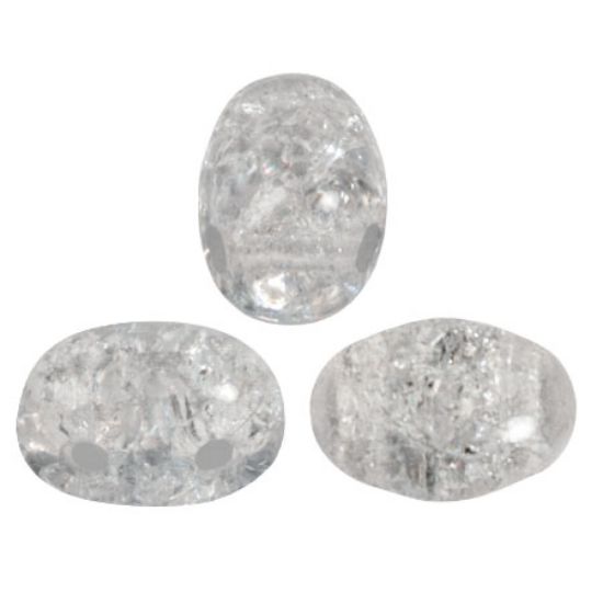 Picture of Samos® par Puca® 7x5mm Cracked Light Grey x10g 