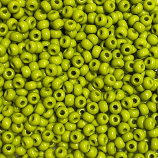 Picture of Czech Seed Beads 11/0 53430 Opaque Olive x10g