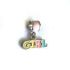 Picture of 925 Silver Charm Girl 15mm enamel x1