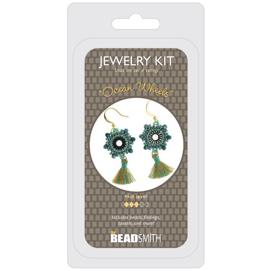 Picture of Beadsmith Jewelry Kit "Ocean Wheels" Earrings x1 kit