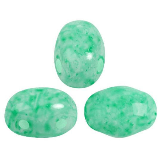 Picture of Samos® par Puca® 7x5mm Milky Green Turquoise x10g
