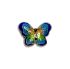 Picture of Cloisonné Bead Butterfly 23x17mm Blue x1