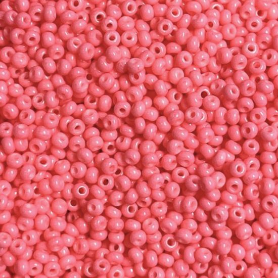 Picture of Czech Seed Beads  11/0 Opaque Salmon x10g