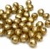 Picture of Fire-Polished beads 8mm Aztec Gold x20