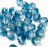 Picture of Fire-Polished beads 8mm Crystal - Aqua x20
