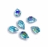 Picture of Preciosa Crystal Drop 681 6x10mm Aqua Bohemica AB x1 