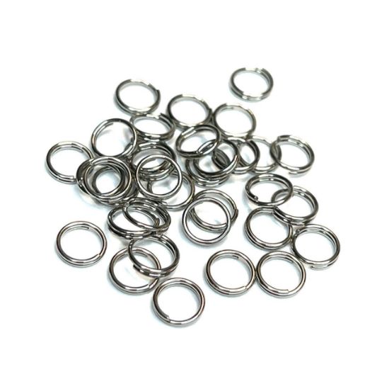 Picture of Stainless Steel Splitringen 6x1mm x100